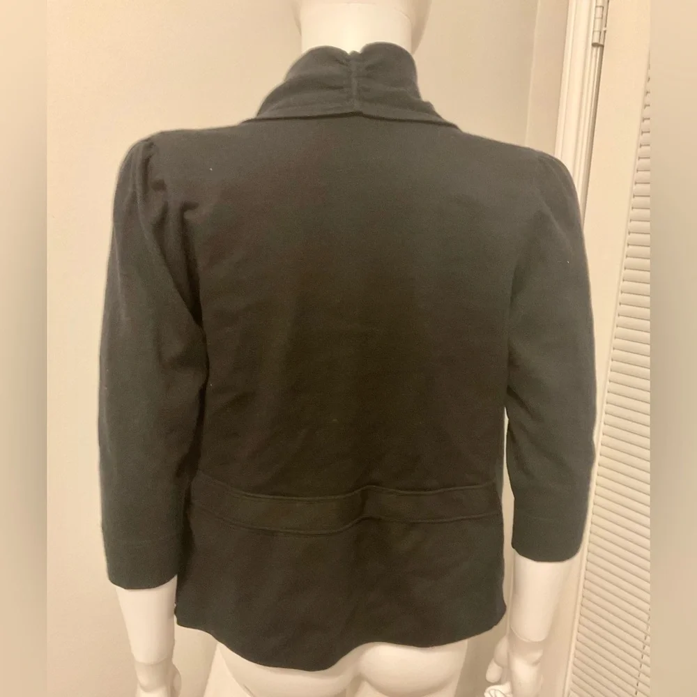 WHBM open front drop cardigan…3/4 sleeve SZ -S